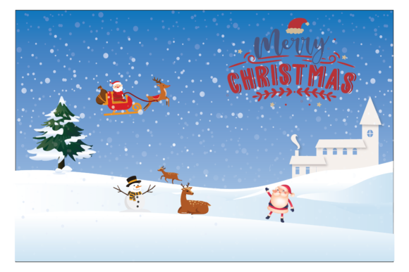 Christmas Illustration for Branding