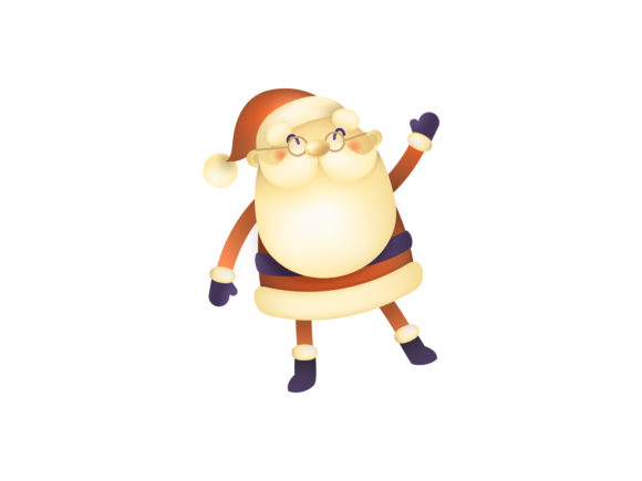 Christmas Illustration Santa Claus