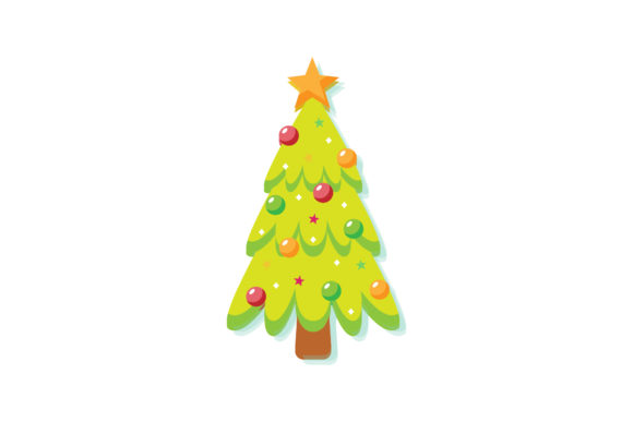 Christmas Tree Vector Illustrations for Festive Branding