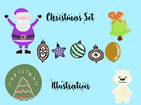 Christmas Vector Bundle Set for Kids 13