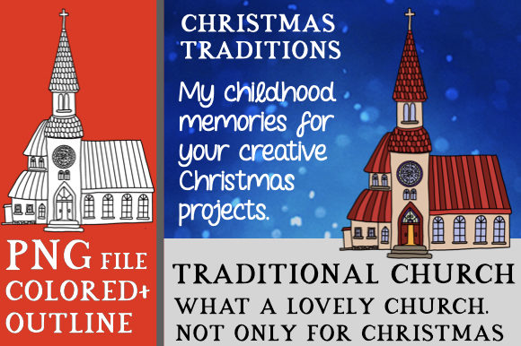 Church Clipart for Creative Design