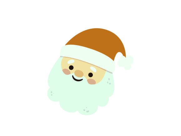 Cute Santa Illustration for Seasonal Design