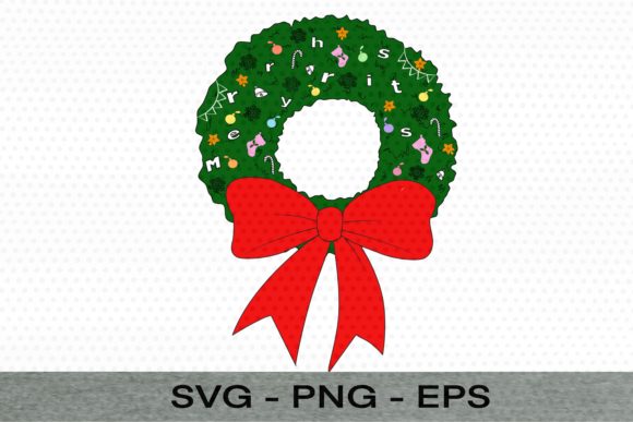 Wreath Christmas Design Style Illustrations